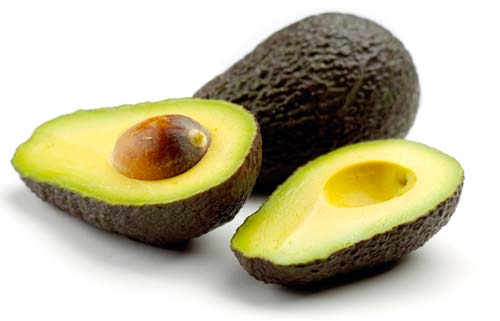 avocado cut